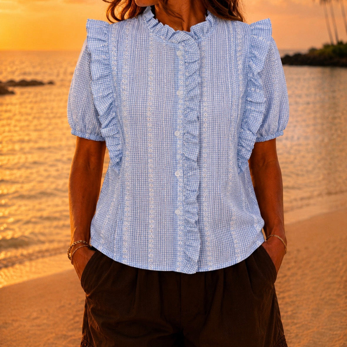 Celeste Blouse Blue