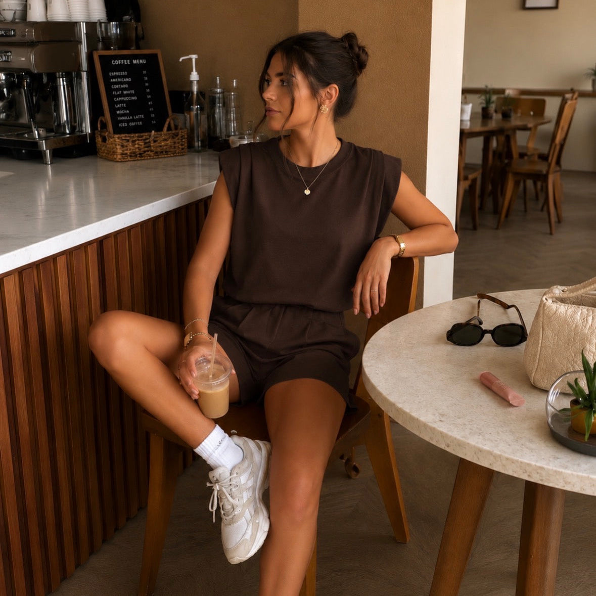 City Comfy Set Brown