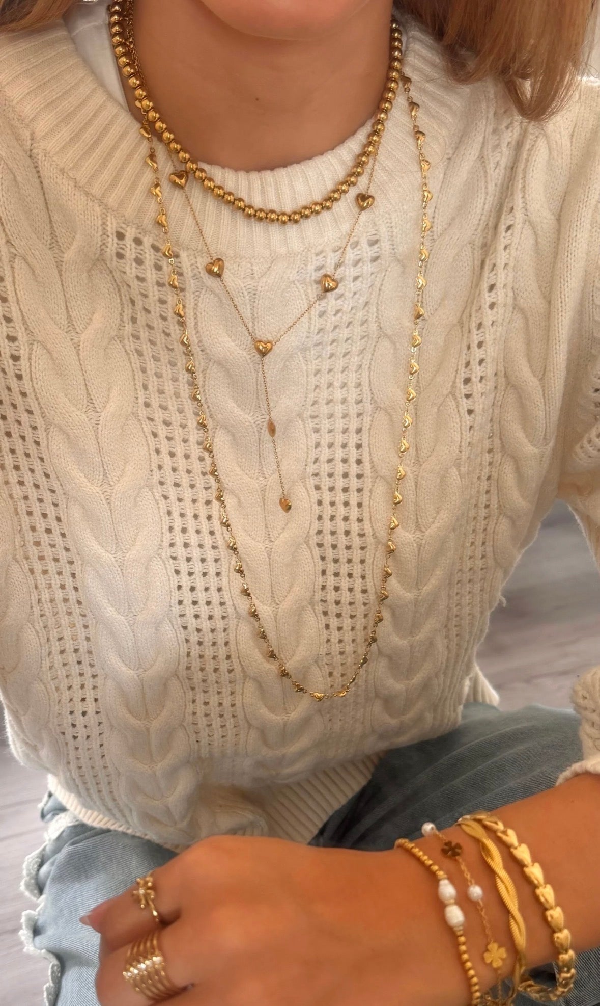 Celina Necklace Gold