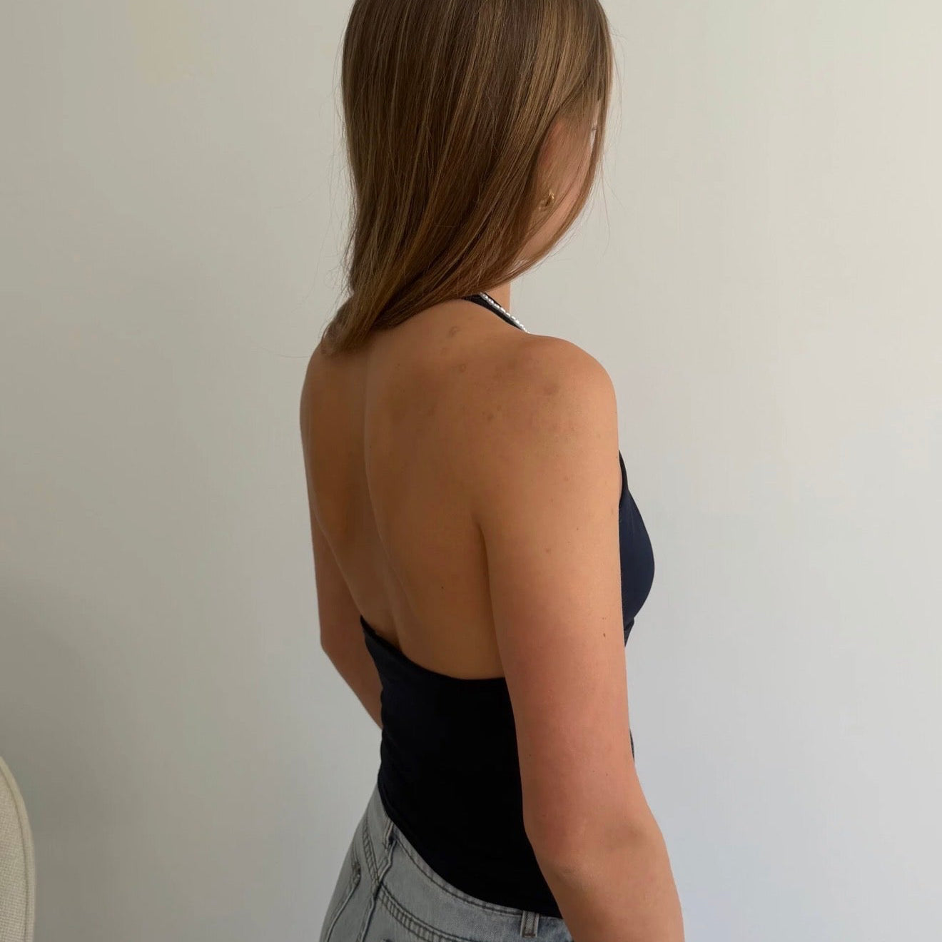 Zoë Halter Top Pink