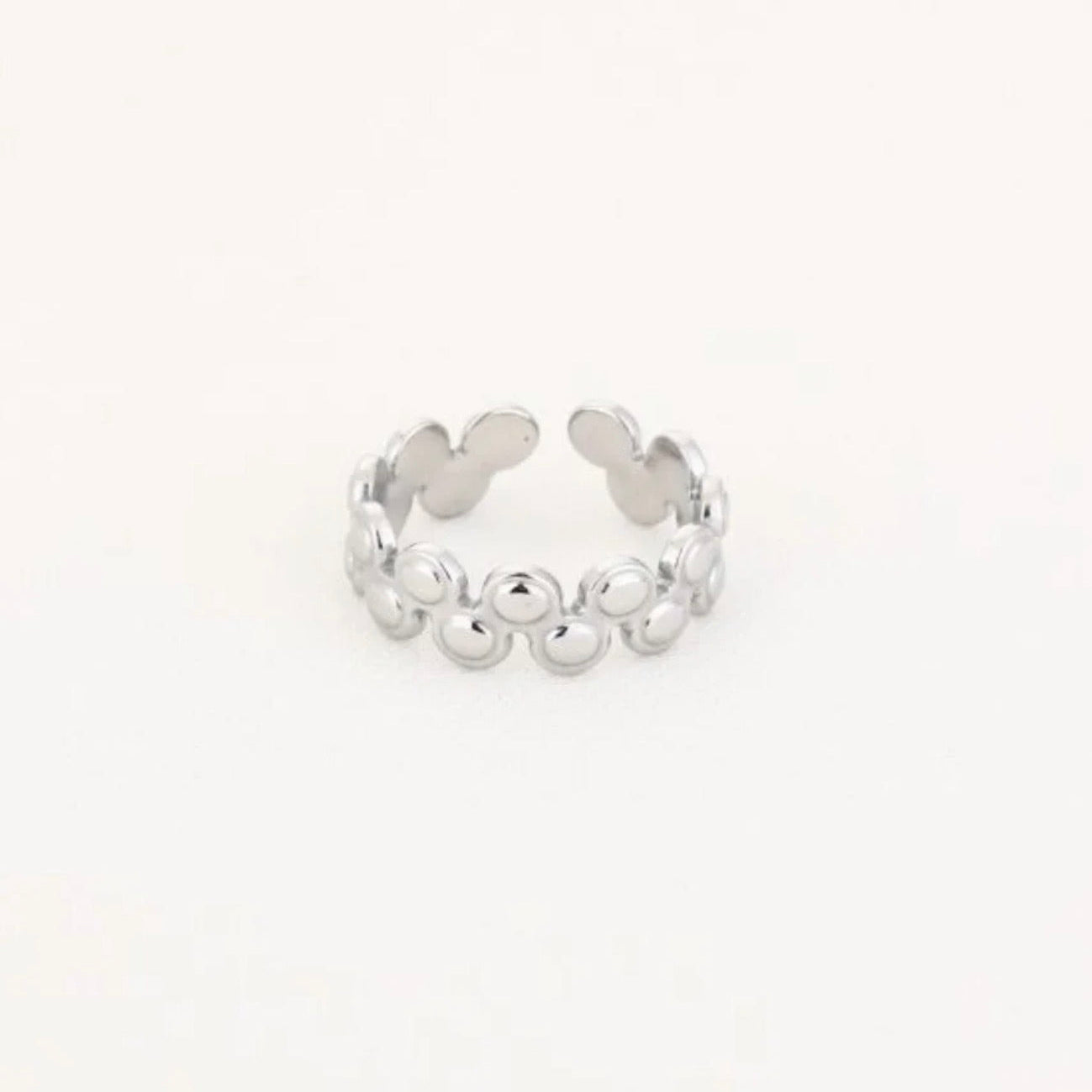 Dots Ring Silver