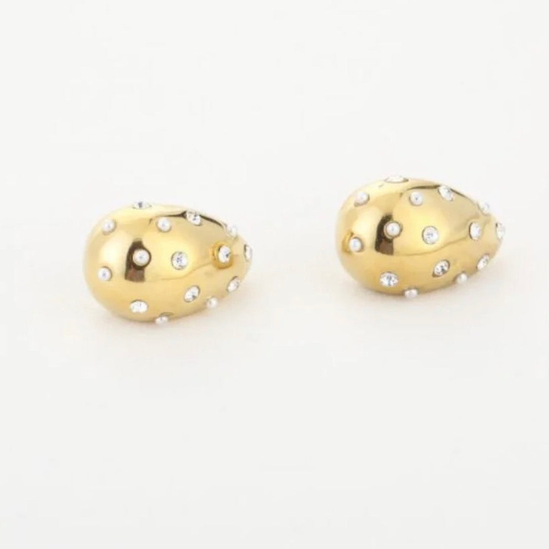 Teardrops Earrings Gold