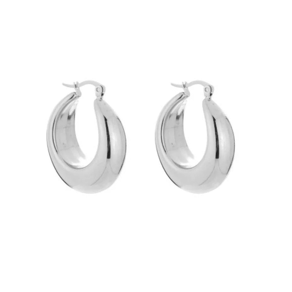 Royal Hoops Silver