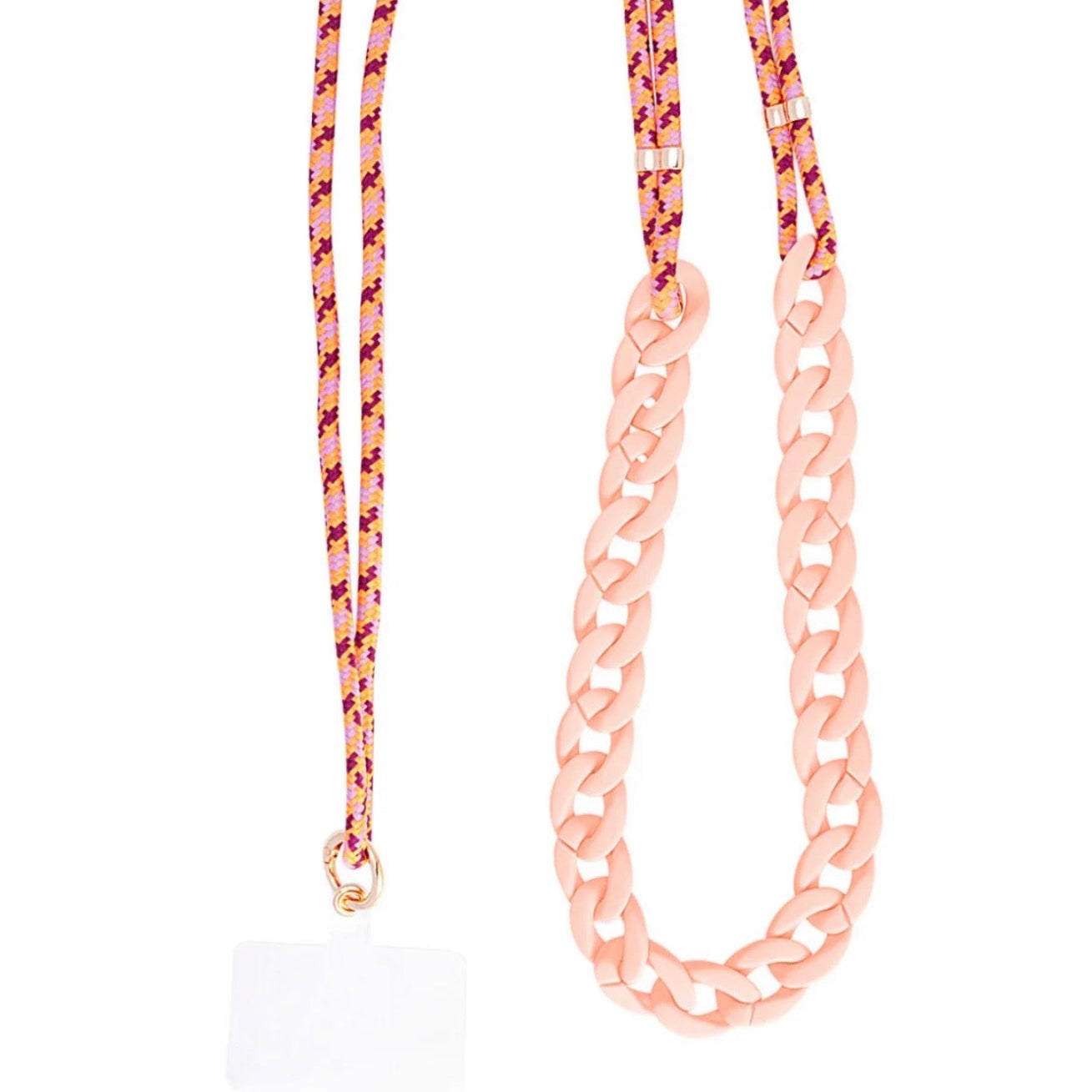 Cable Telephone Cord Salmon