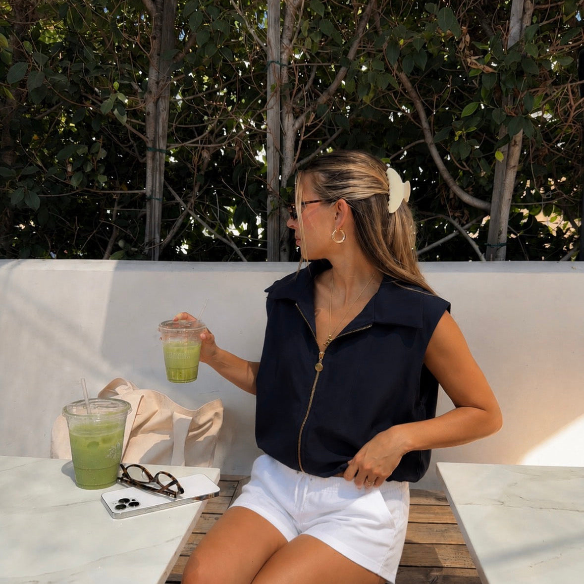 Bloom Vest Navy