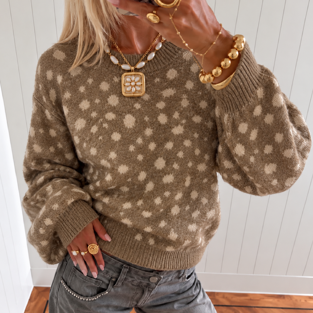 Bambi Sweater Brown