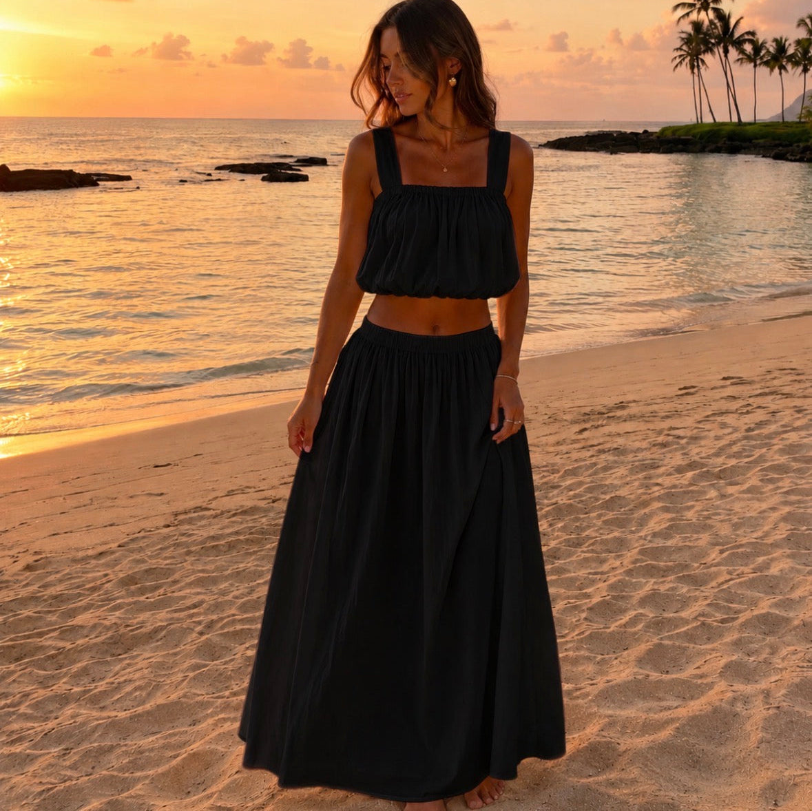 Louise Top Black