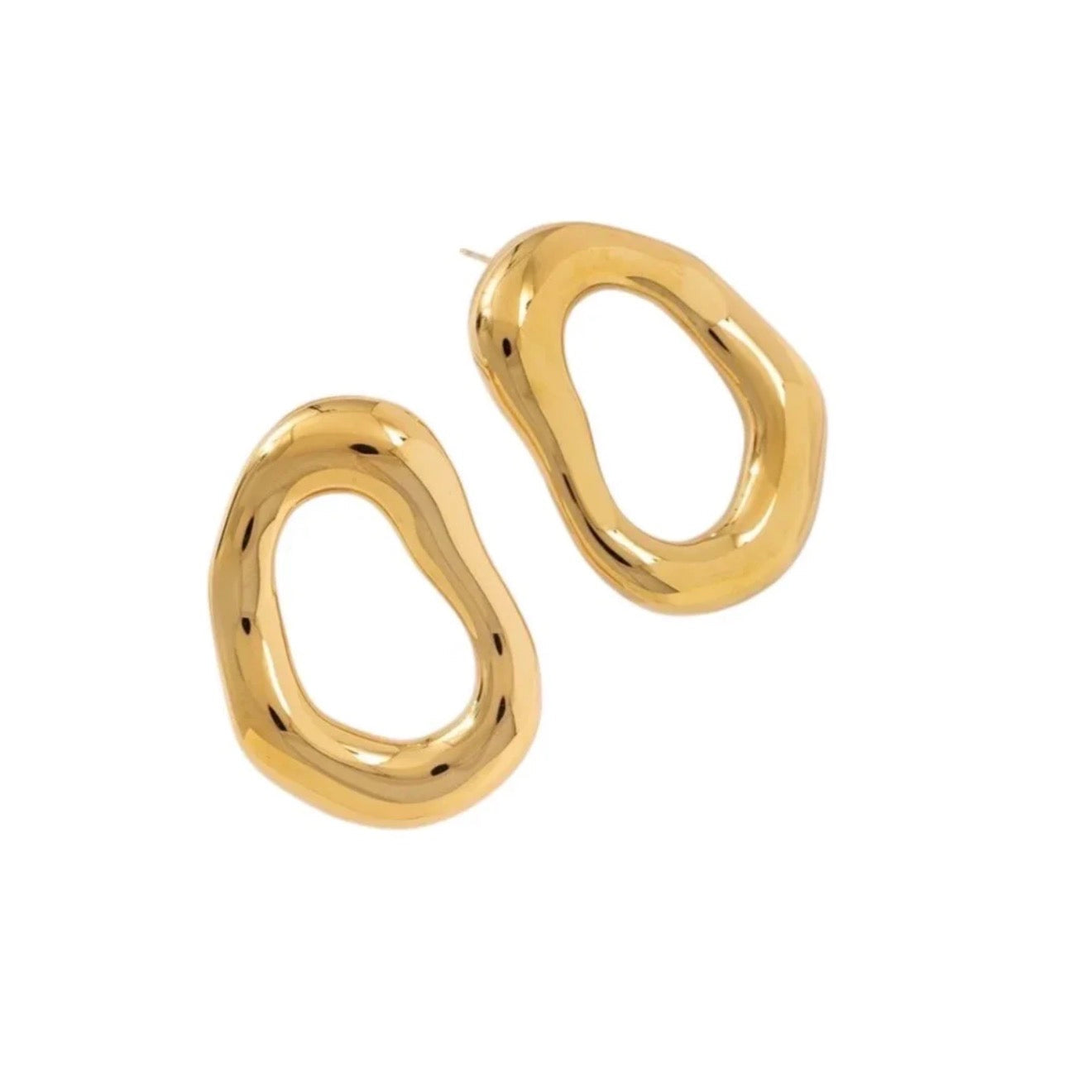 Hoops Earrings Gold