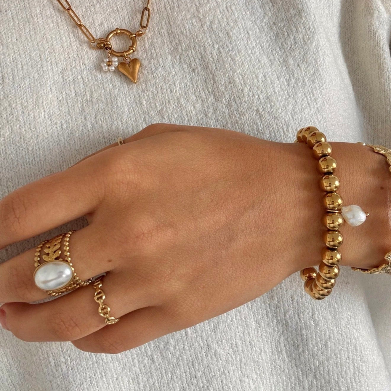 Charm Ring Silver