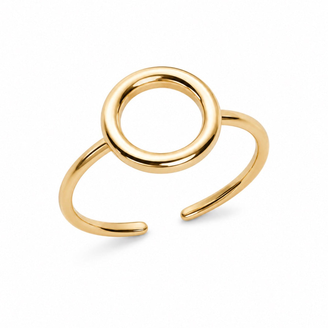 Mini Hoop Ring Gold
