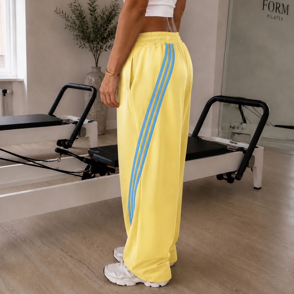 Braza Jogging Butter Yellow & Blue