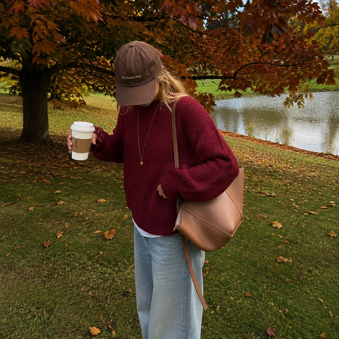 Millie Sweater Bordeaux