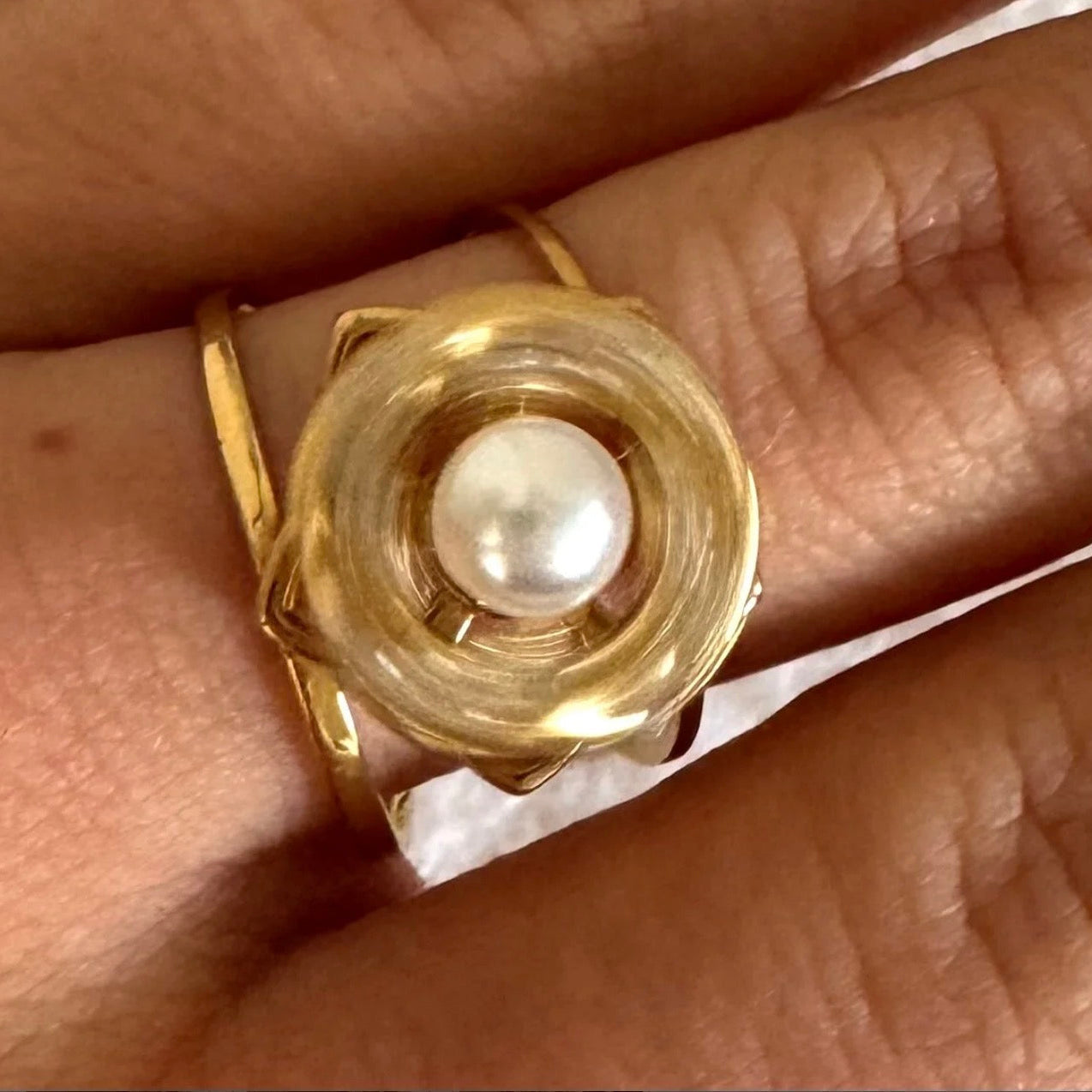 Paradise Anxiety Ring Gold