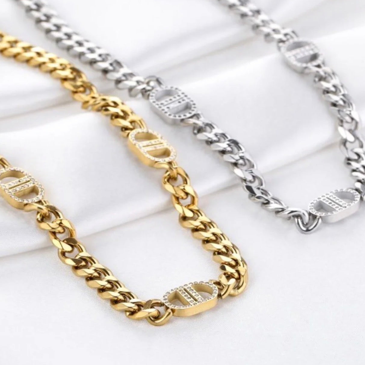 Sparkle Good Life Necklace Silver