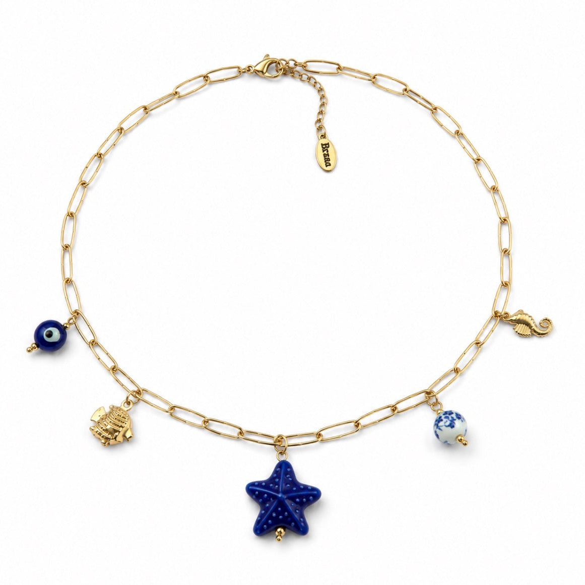 Seaside Sea Star Necklace Gold