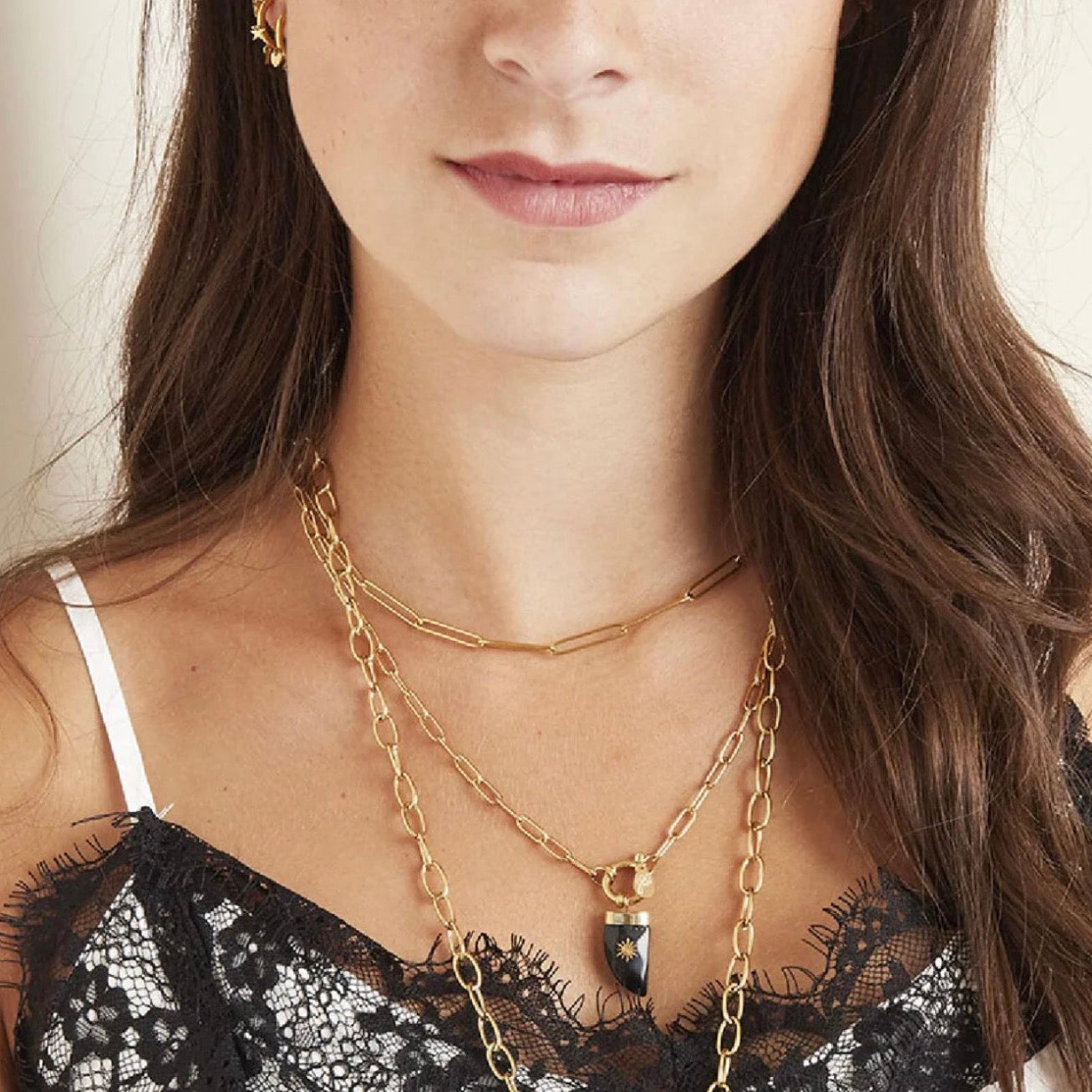 Cable Necklace Silver