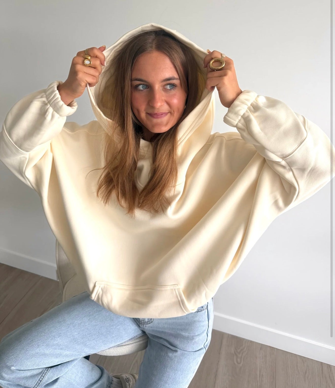 Spring Hoodie Crème