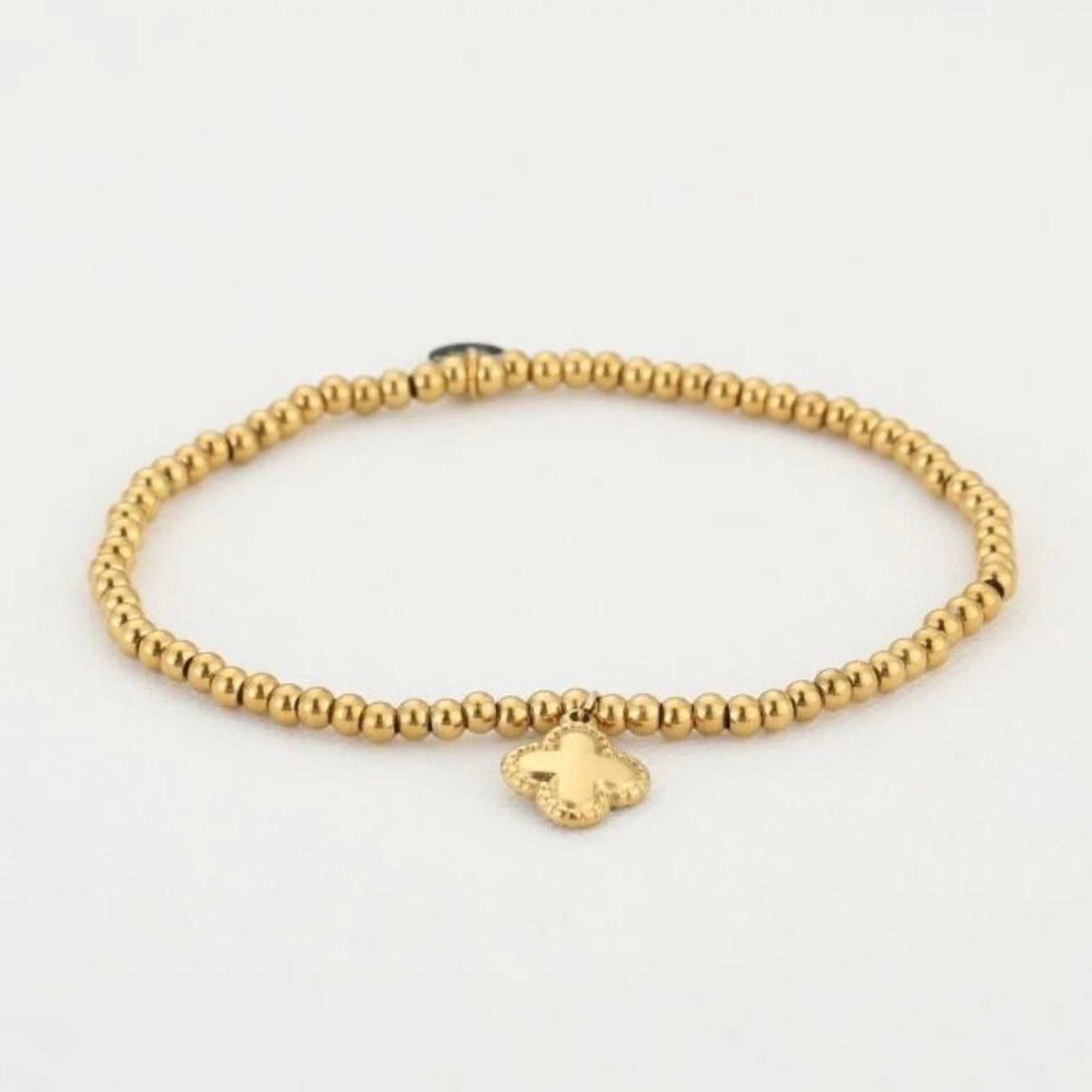 Cute Clover & Bols Bracelet Gold