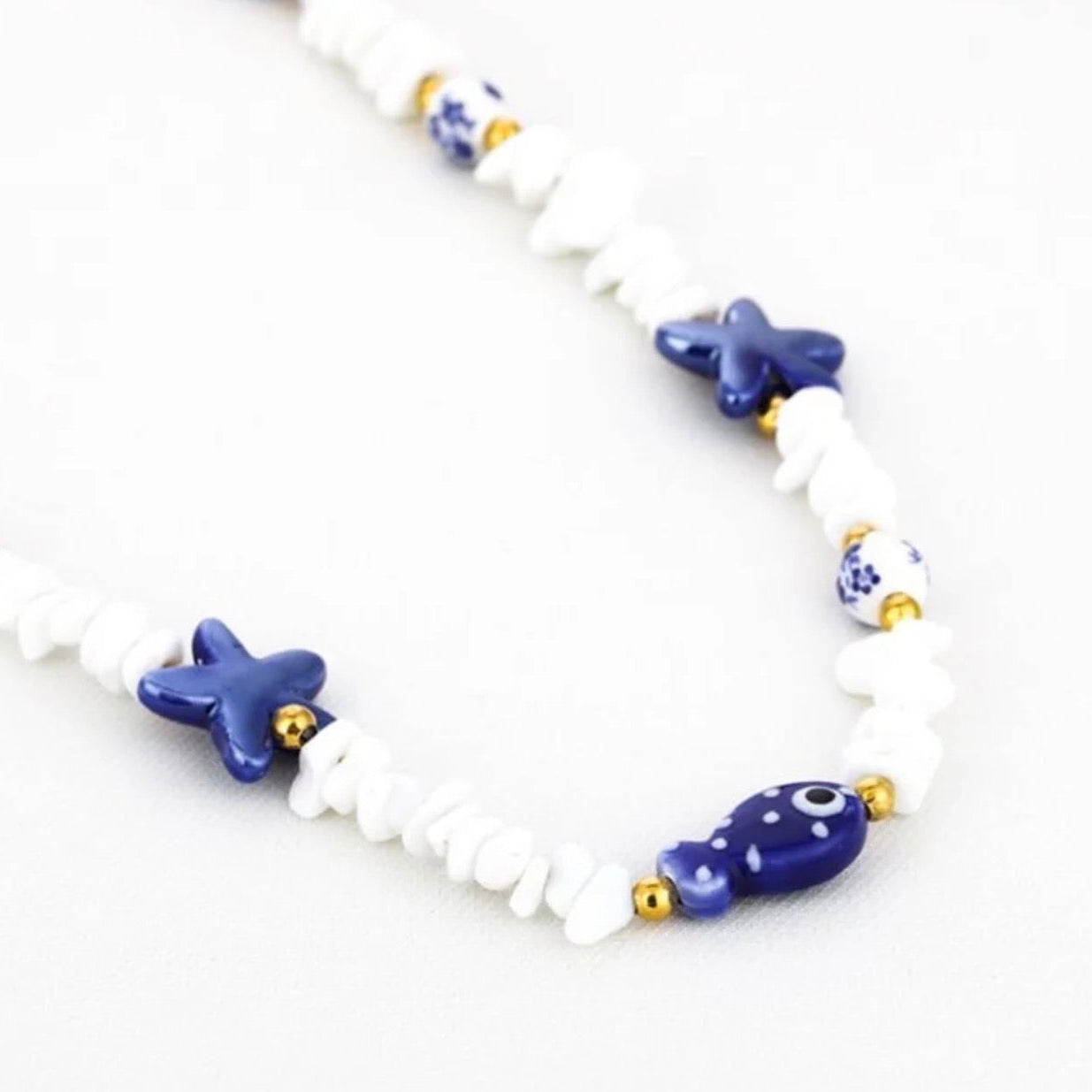 Seaside Necklace Fish