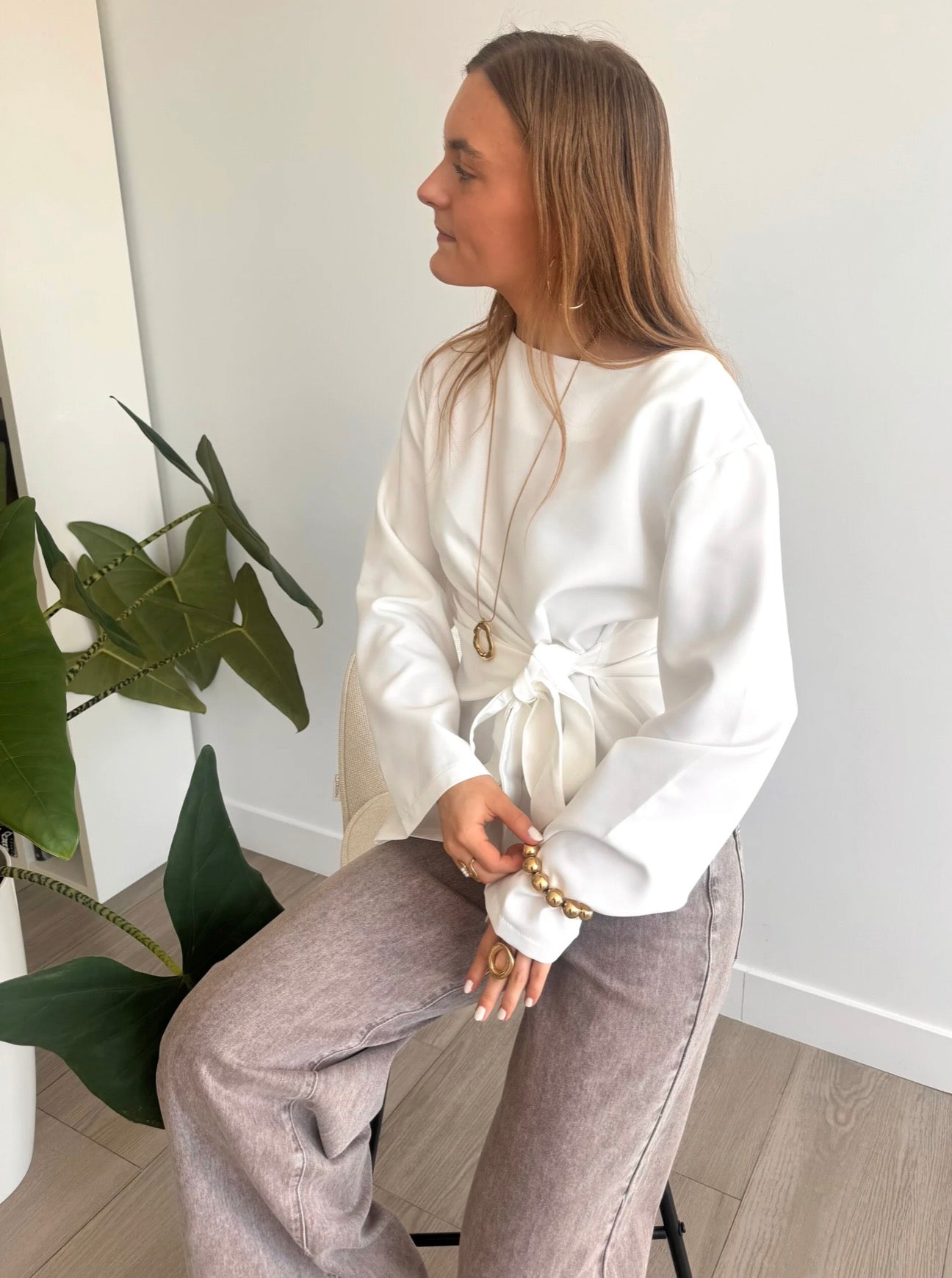 Selina Blouse White