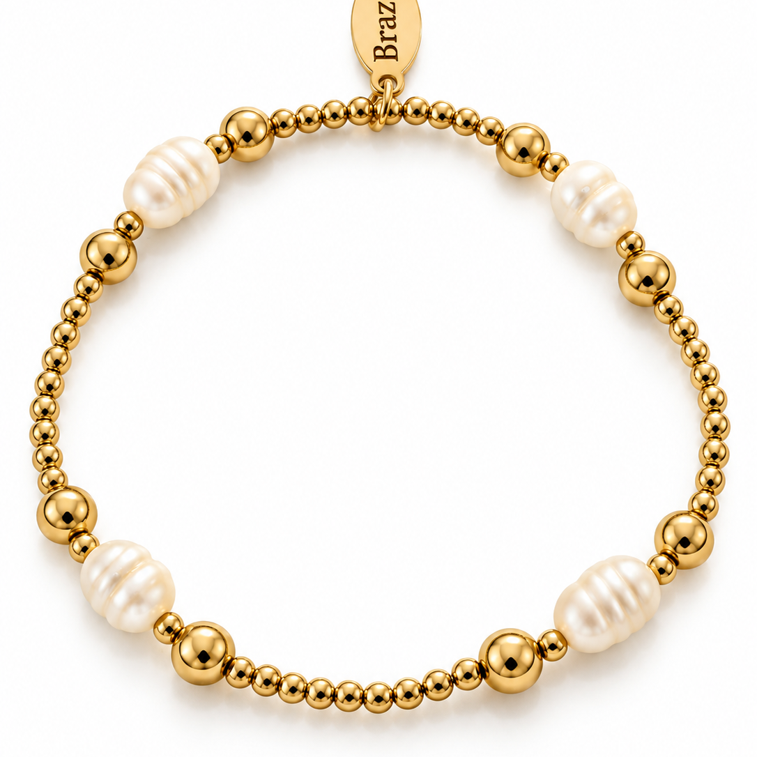 Livia pearls Bracelet Gold