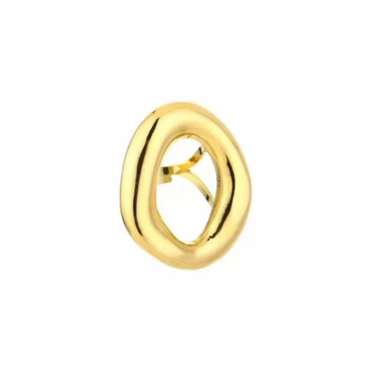 Grace Hoop Ring Gold