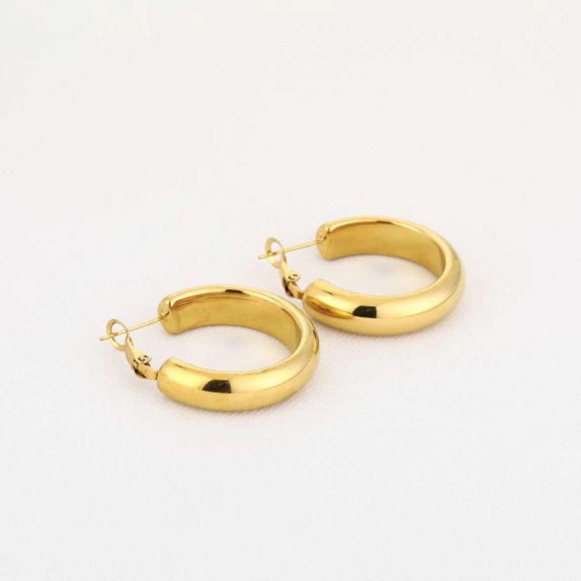 Alba Hoops Earrings Gold