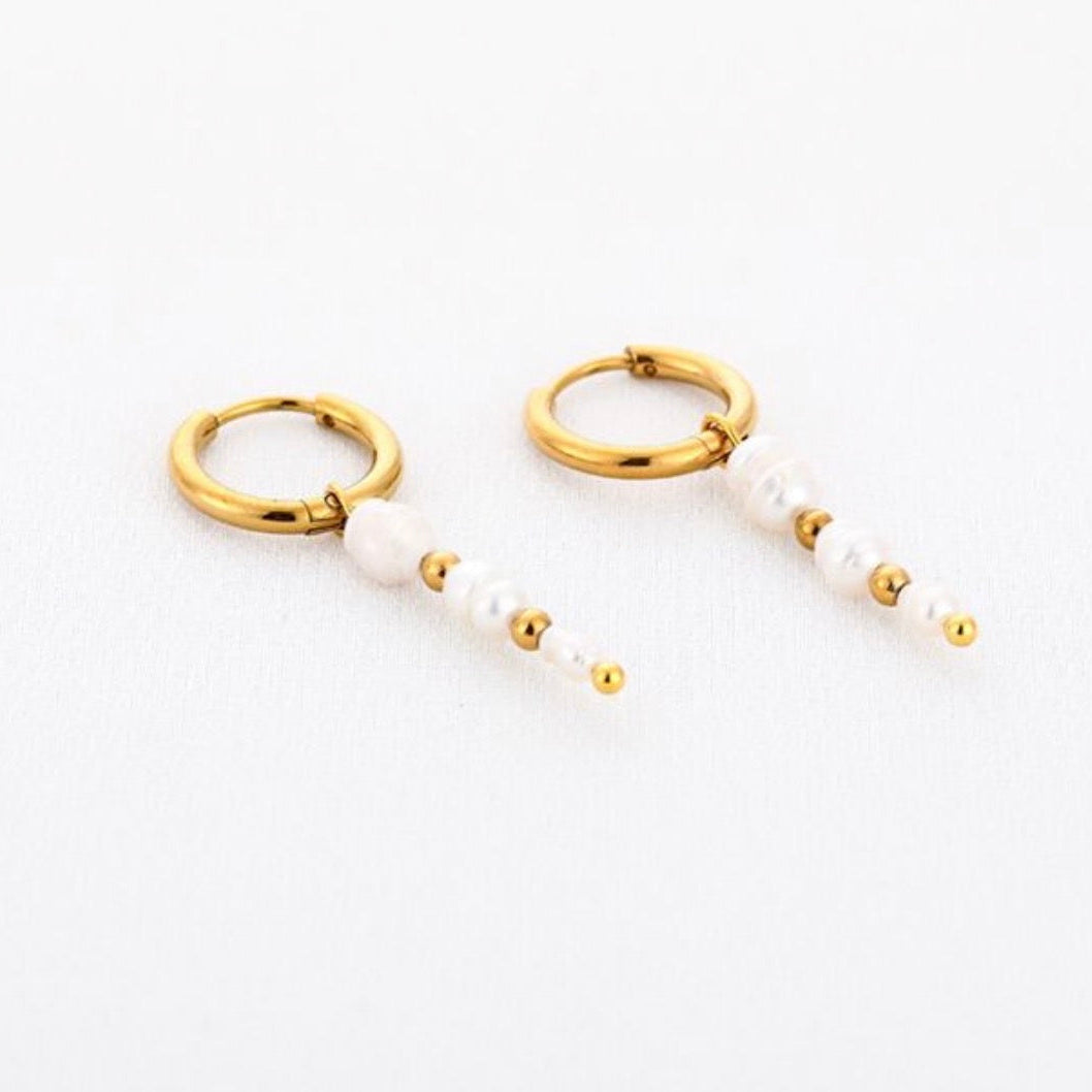 Indy pearls Earrings Gold
