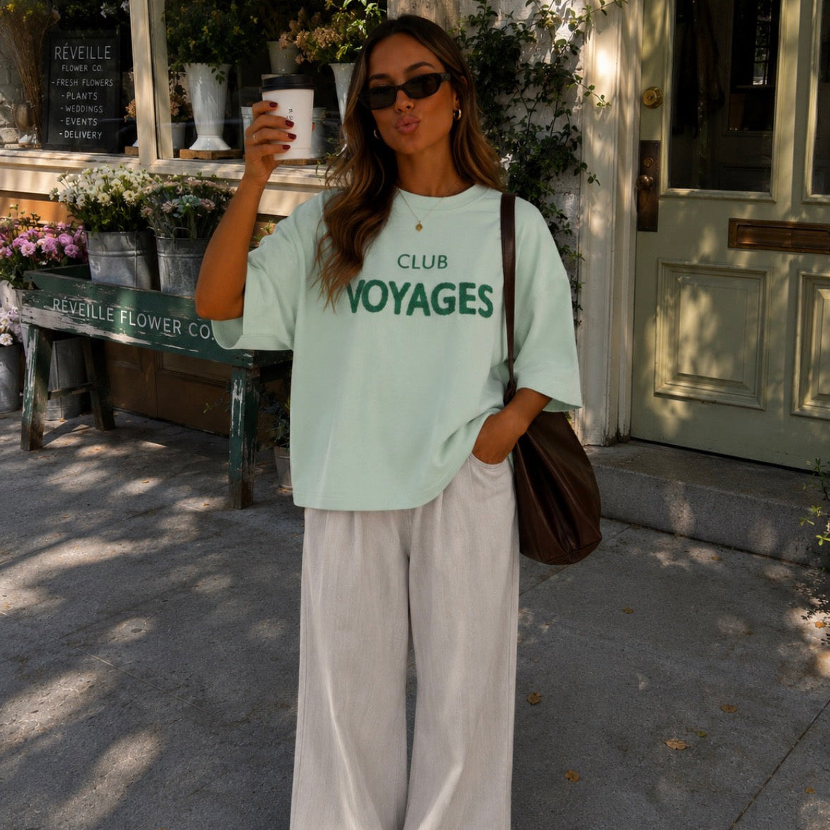 Voyages T-shirt Green