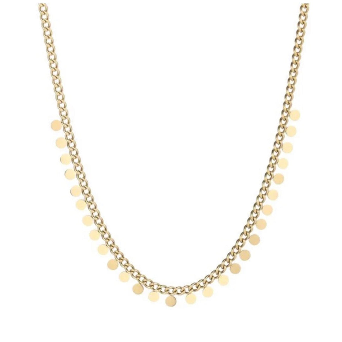 Infinity Necklace Gold