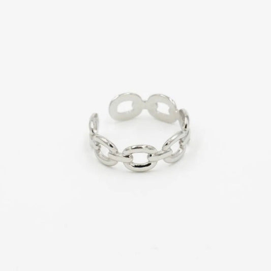 Linked Ring Silver