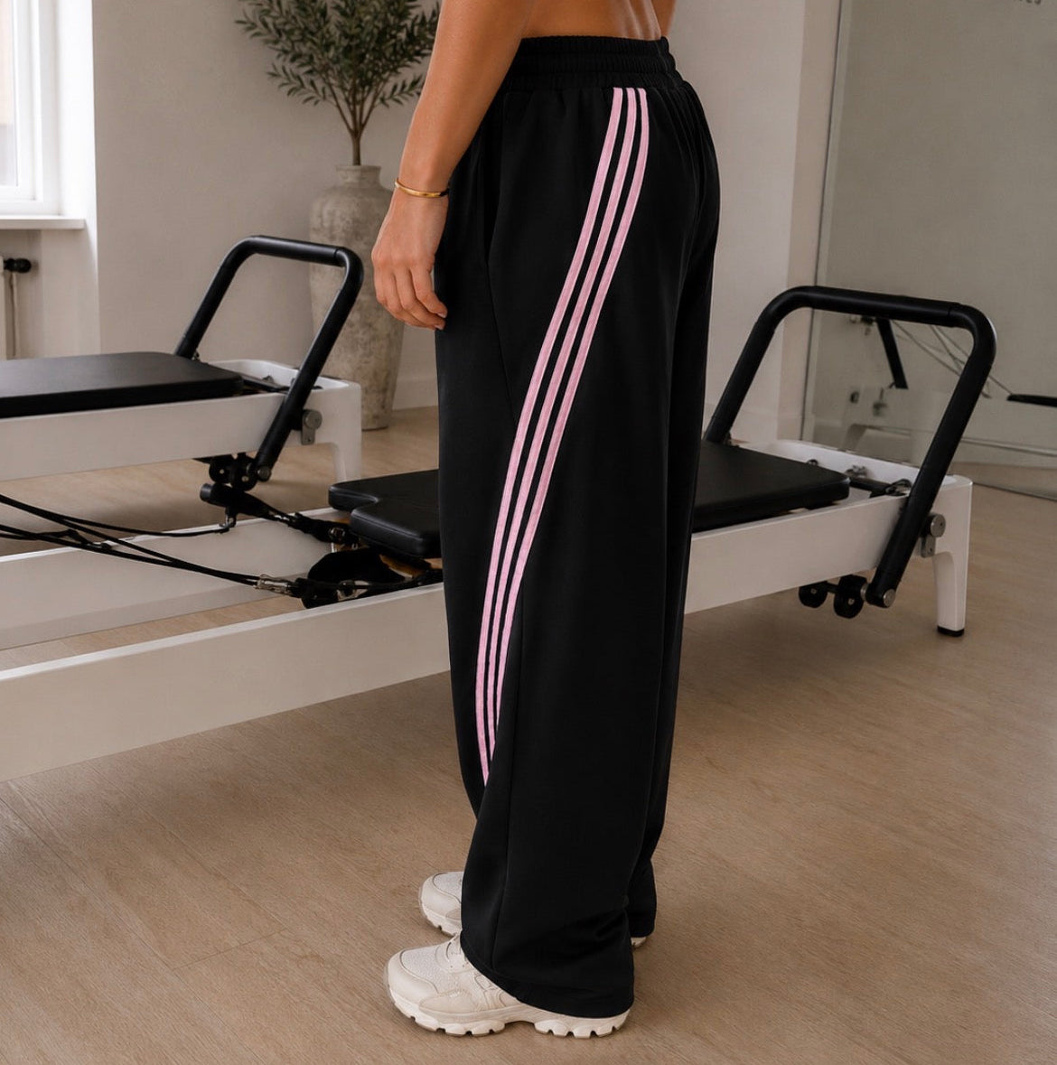 Braza Jogging Black & Rose