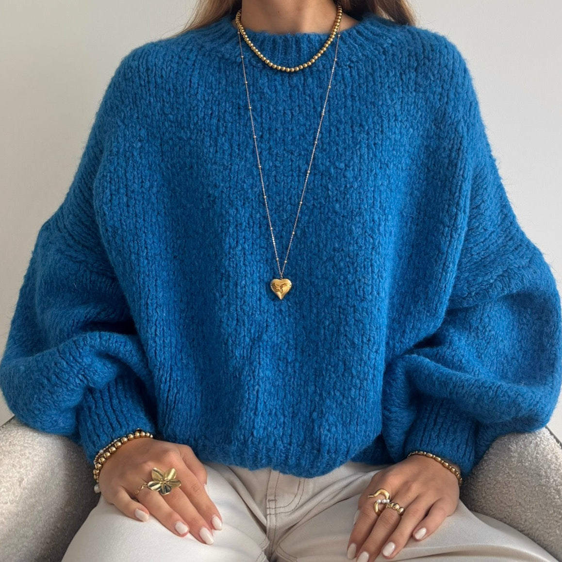 Millie Sweater Royal Blue