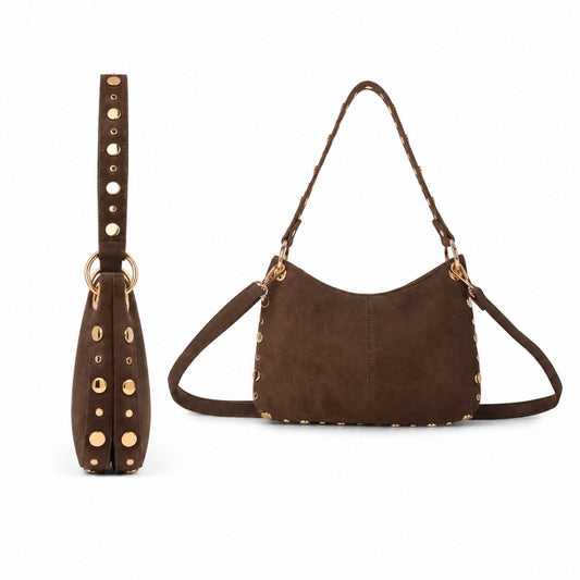 Studs City Bag Brown