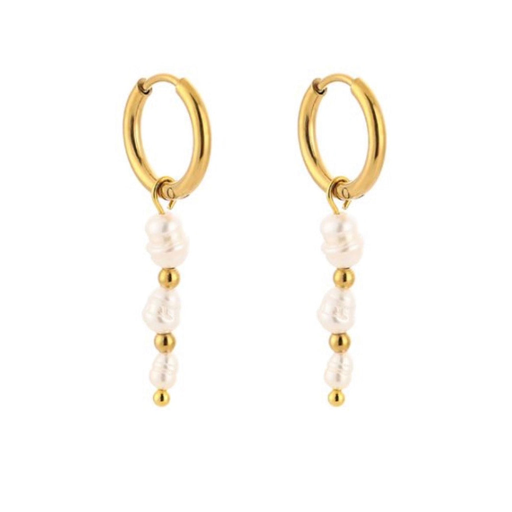 Indy pearls Earrings Gold
