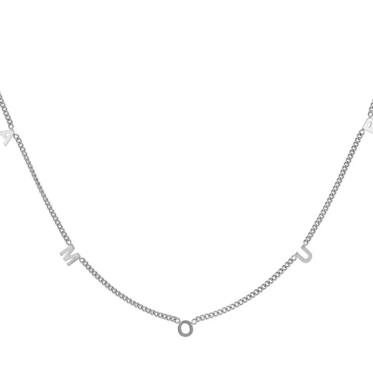 Amour Necklace Silver