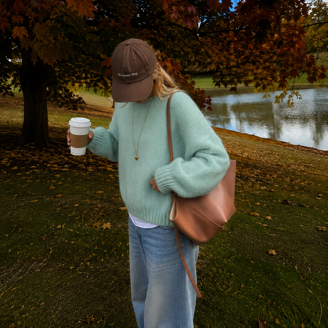 Millie Sweater Turquoise