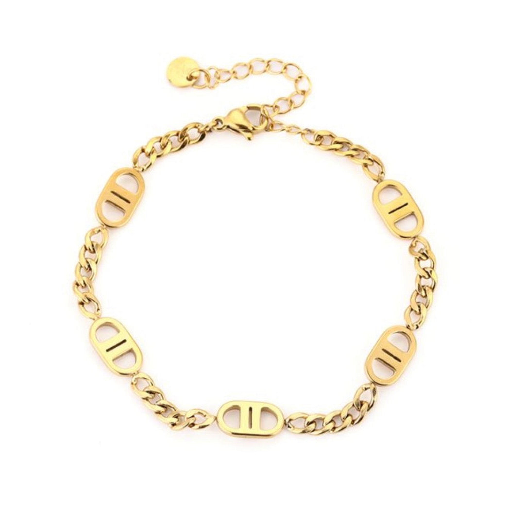 Multi Good Life Bracelet Gold