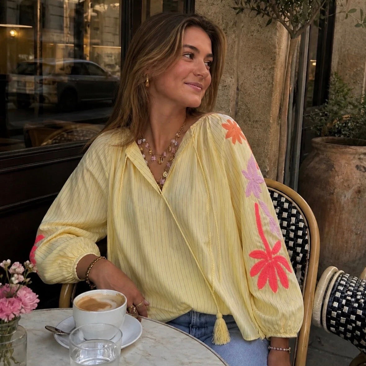 Leonore Blouse Butter Yellow