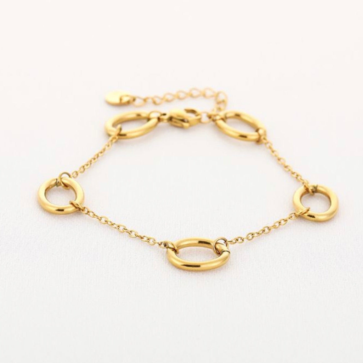 Multi Hoop Bracelet Gold