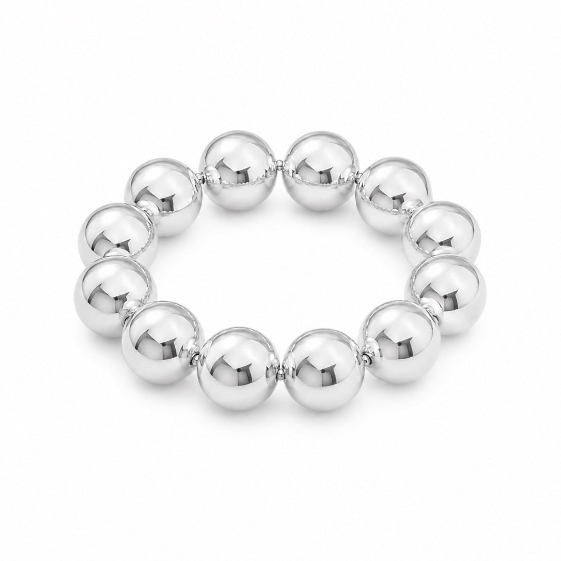 Big Bols Bracelet Silver