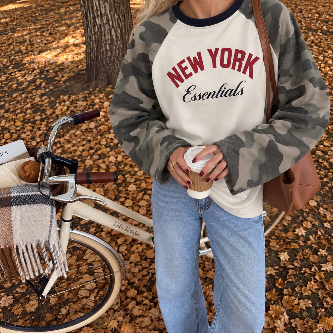 Army NY Longsleeve Red