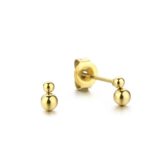Dots Earstuds Gold
