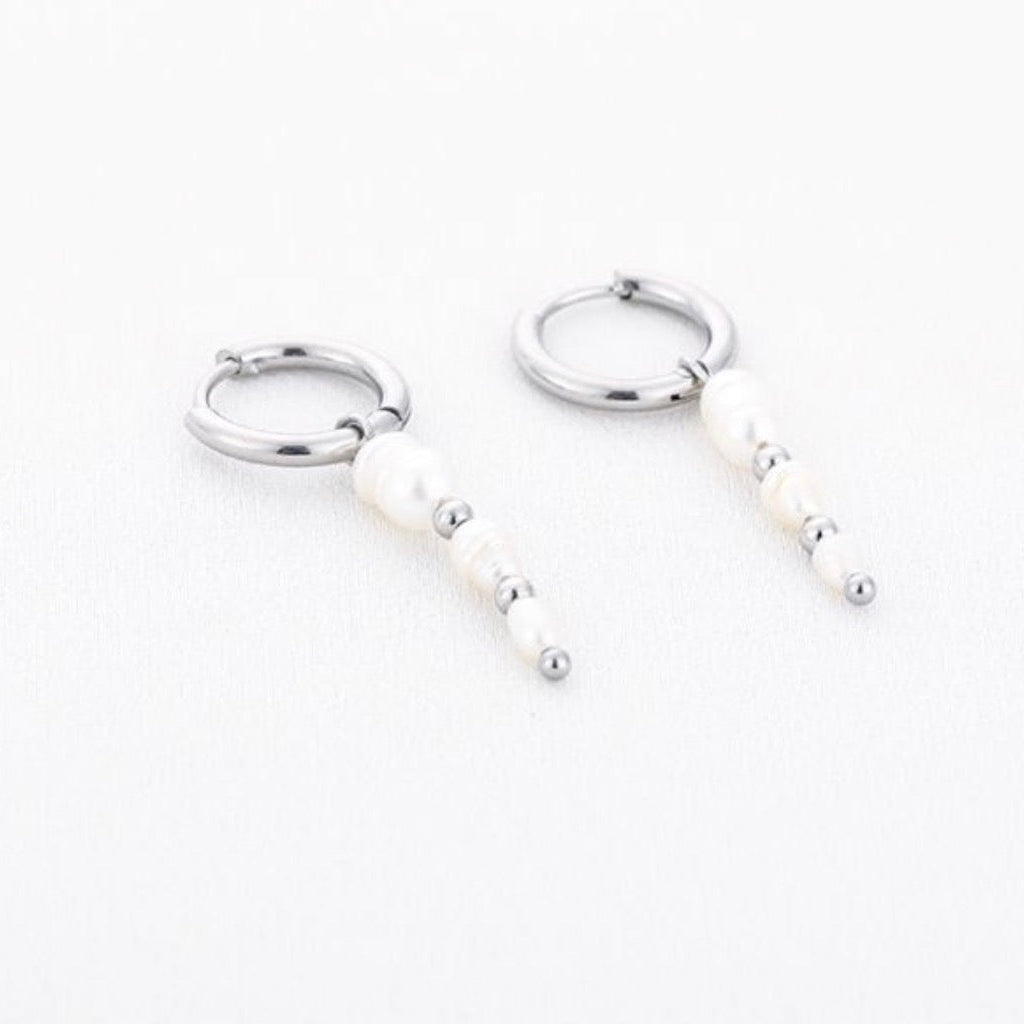 Indy pearls Earrings Silver
