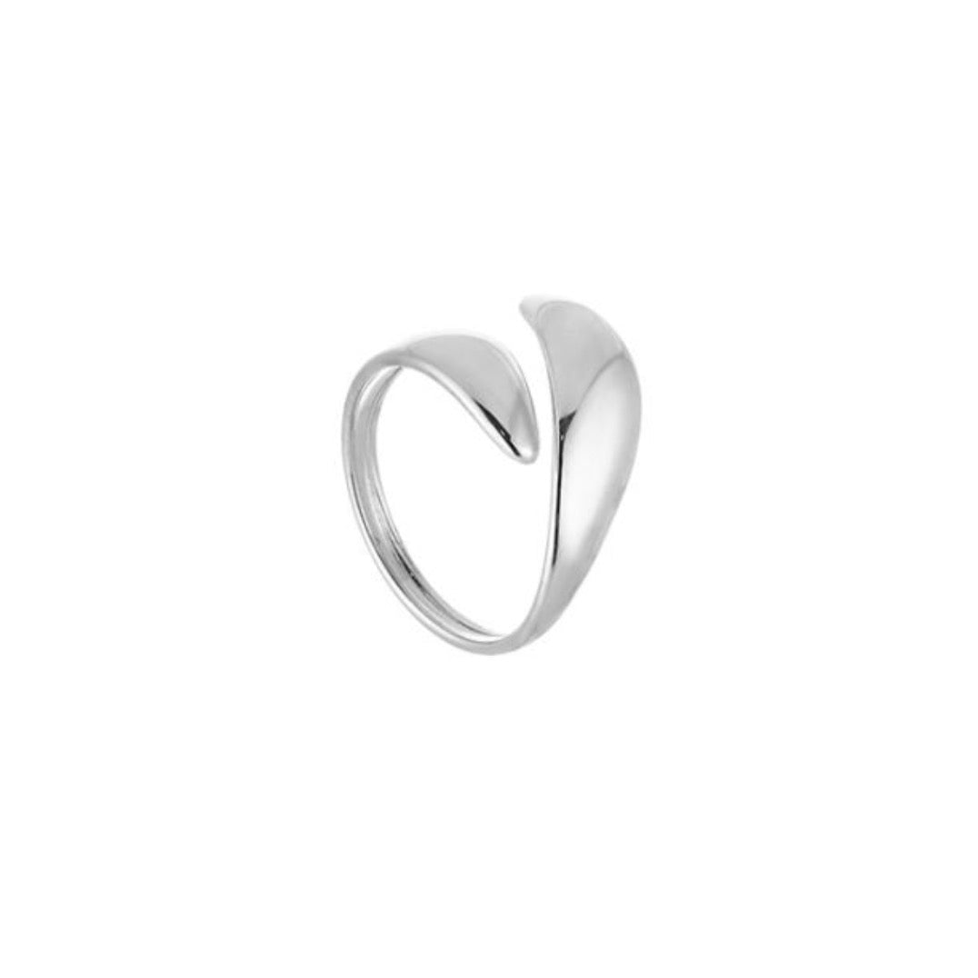 Leaves Ring Silver
