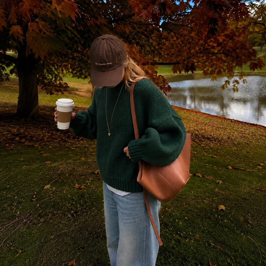 Millie Sweater Dark Green