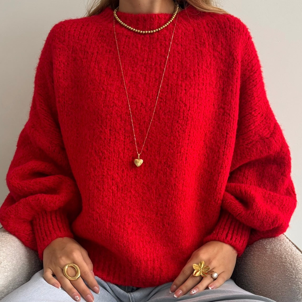 Millie Sweater Red