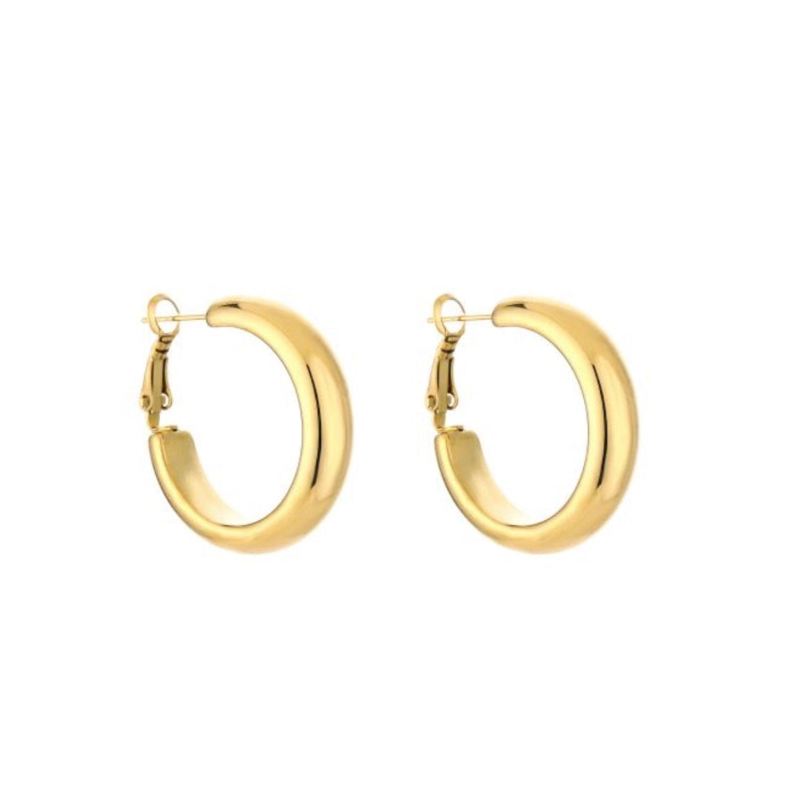 Elisa Hoops Gold