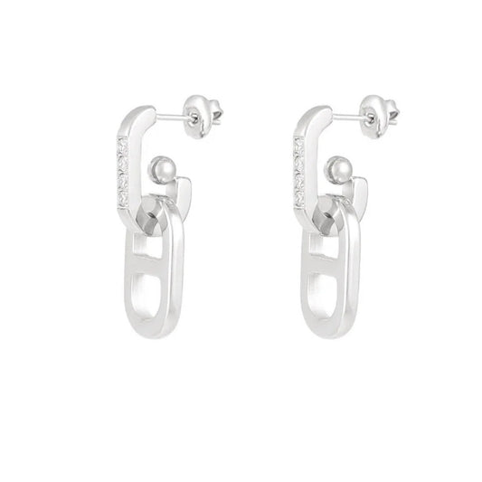 Good Life Earrings Silver