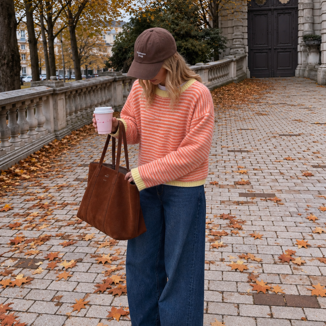 Candy Sweater Salmon